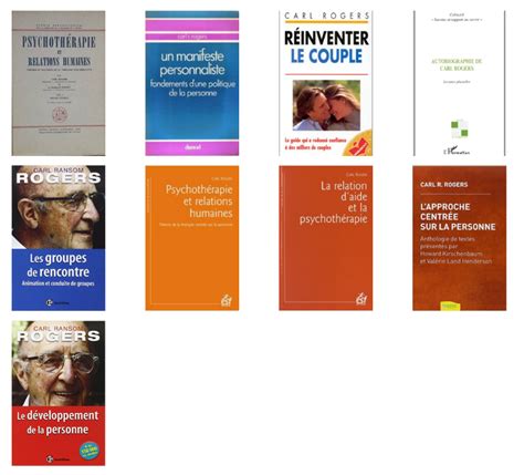 Bibliographie Formations Approche Centr E Sur La Personne Carl Rogers