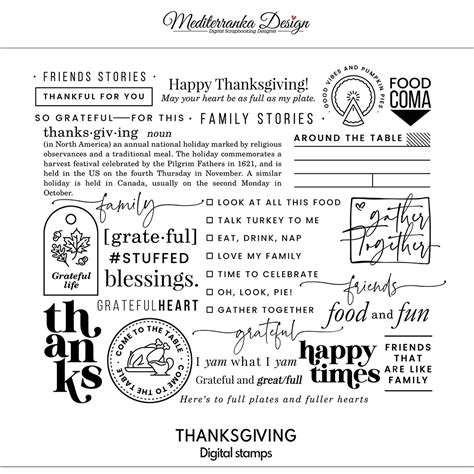 Thanksgiving - Mediterranka Design