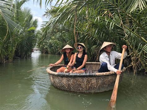 Crab Fishing on a Bamboo Boat - Immersing in Hoi An's Simple Life