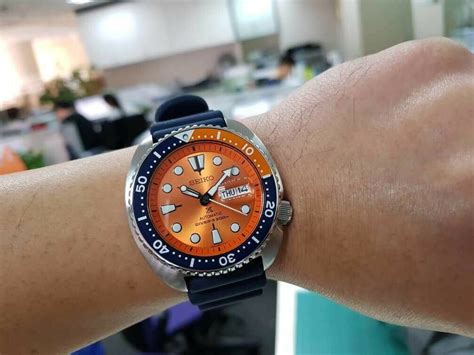 Seiko Prospex Orange Turtle Srpc K Asia Limited Edition