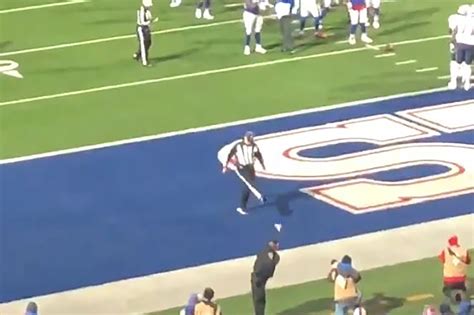 Fan Throws Dildo Onto Field At Buffalo Bills New England Patriots Game