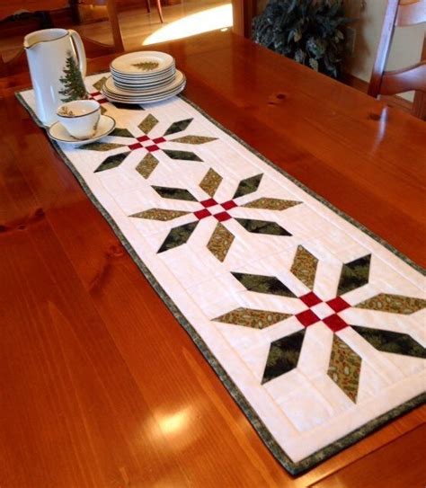 Printable Quilted Christmas Table Runner Patterns Free Easy