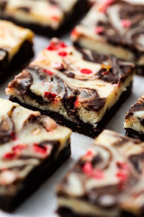 Peppermint Cheesecake Brownies Bread Baking Babe