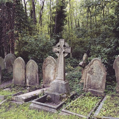 D A Forgotten Name On A Neglected Grave Highgate Cemetery