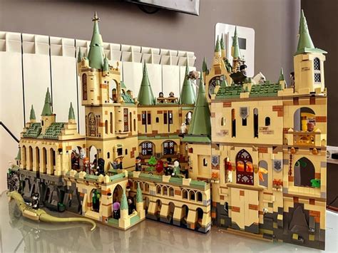 Updated LEGO Harry Potter Hogwarts Castle layout combining all the ...