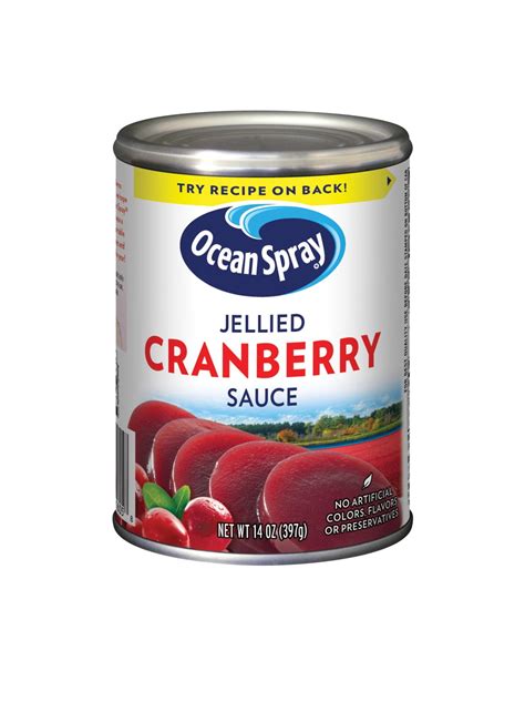 Ocean Spray Jellied Cranberry Sauce 14 Oz Can