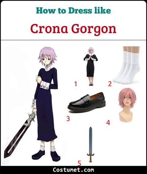 Crona Gorgon Soul Eater Costume For Halloween