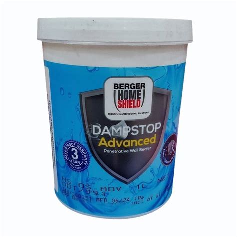 Berger Home Shield Dampstop Advanced Penetrative Wall Sealer Pradhan