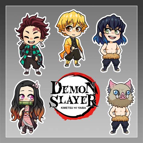 Demon Slayer Stickers | Demon, Cute stickers, Slayer