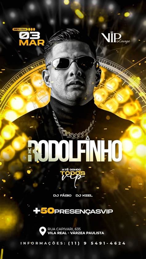 Mc Rodolfinho Vip Lounge em Várzea Paulista Sympla