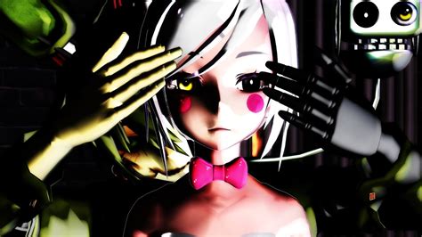 MMD X FNAFThe Monster Mangle X Foxy Springtrap YouTube