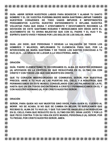 SANTO ROSARIO PARA DIFUNTOS MISTERIOS GOZOSOS PDF