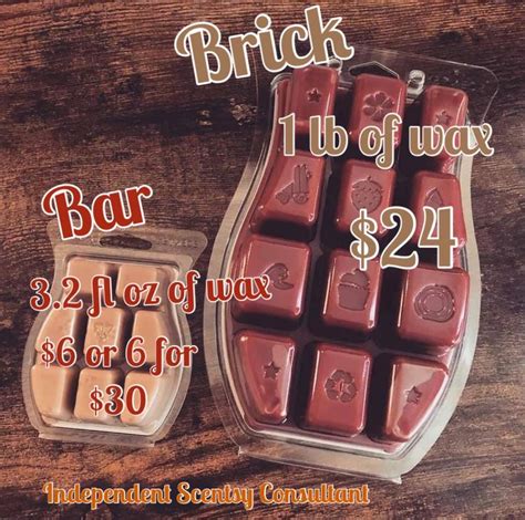 Pinterest Scentsy Scentsy Wax Bars Scentsy Bricks Vs Bar