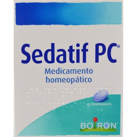 Sedatif Pc 40 Comprimidos Boiron Farmacia Anna Riba