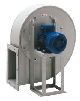 Centrifugal Fan Ventilation With Backward Inclined Straight Blades