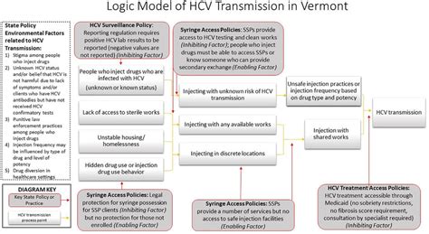 Logic Model For Hcv Transmission In Vermont Relevant State Laws