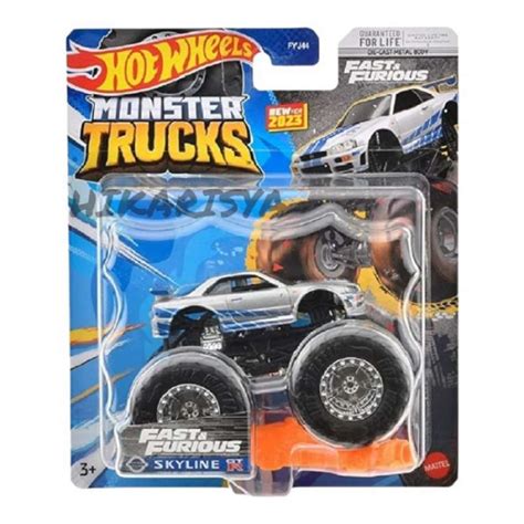 Promo Hot Wheels Monster Trucks Skyline Fast Bone Bigfoot Truck Humvee Lutofia Bigfoot