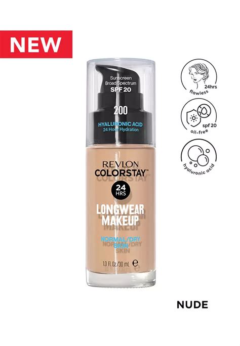 Buy REVLON Revlon ColorStay Longwear Makeup For Normal Dry Skin SPF Nude Online