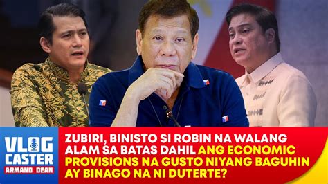 Robin Pahiya Nanaman Sa Pangalawang Beses Kay Migz Zubiri Na Sinabing