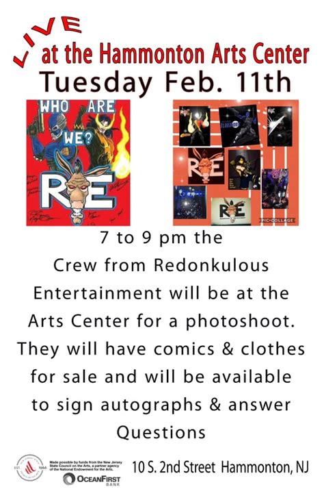 Hammonton Arts Center - HAC - For those of you who love comics, stop by