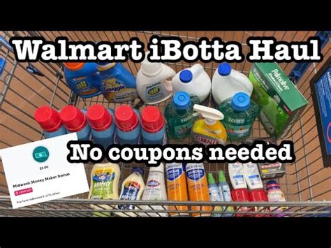 Walmart Ibotta Haul Completed My Midweek Bonus No Coupons Needed