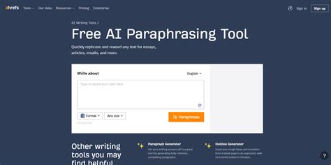 Free AI Paraphrasing Tool - Smart AI Paraphraser for Writing, SEO, and ...