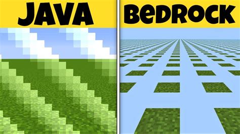 100 Nuevas Diferencias Java Vs Bedrock Youtube