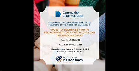 How To Increase Youth Engagement And Participation In Democracies