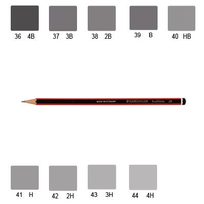 Staedtler 110 Tradition Pencil, Various Grades (B-Lead Grade) - Sibanye Office Solutions