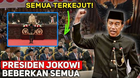 Merinding Pidato Menggetarkan Presiden Jokowi Di Sidang Tahunan Mpr