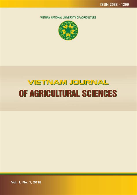 Vietnam Journal Of Agricultural Sciences