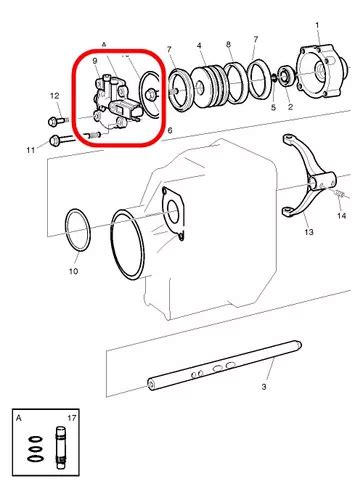 Valvula Transferencia Caixa Cambio Raquete Volvo Fh Fm Vm R Em