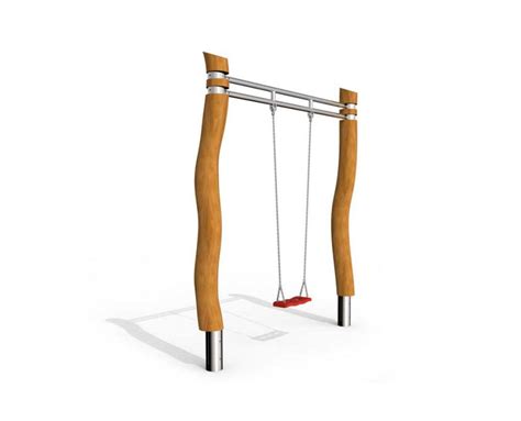 Swing Patis Robinie Stilum Playground Equipment