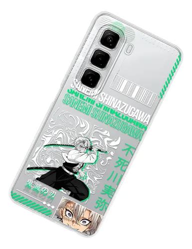 Funda Para Infinix Sanemi Anime Case Demon Slayer Anticaidas Sanemi Shinazugawa Hot I Env O