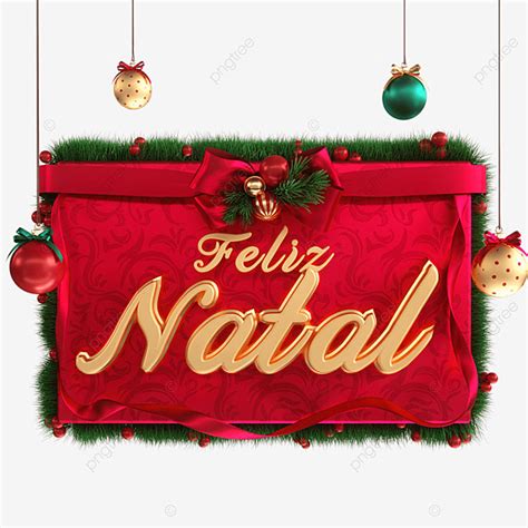 Feliz Natal T Tulo D Est Reo Vermelho De Natal Png Natal Vermelho