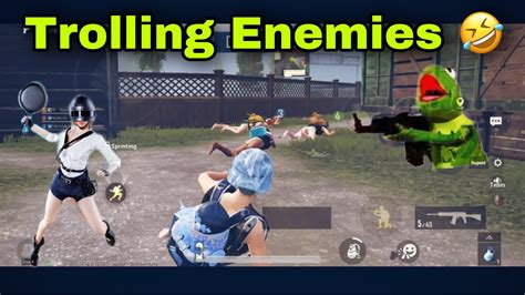 Trolling Enemies In PUBG Mobile YouTube