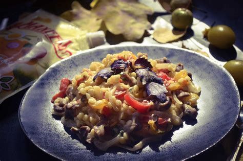 Паста птитим с куриными желудками, овощами и майонезом #махеевъ ...