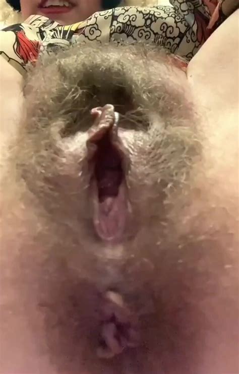 Granny Showing Hairy Pussy