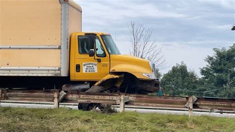 Tractor Trailer Crash On Turnpike Near Canfield Sends 1 To Hospital