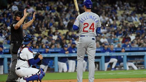 Cubs Topple Dodgers 8 2 In Cody Bellingers Return To Los Angeles Nbc