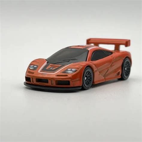 HOT WHEELS MCLAREN F1 GTR Orange Exotics 5 Pack Edition 2020 1 64 voiture moulée sous pression