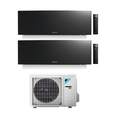 Condizionatore Daikin Emura 3 Dual Split 1200012000 Btu Black Wifi