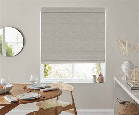 Kingman Oatmeal Roman Blind Dotcomblinds