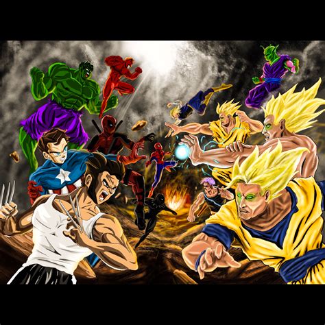 COTM Marvel VS. DBZ Final by PatDeLara on Newgrounds