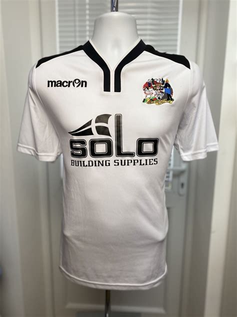 Penzance AFC Home Baju Bolasepak 2018 Sponsored By Solo Building