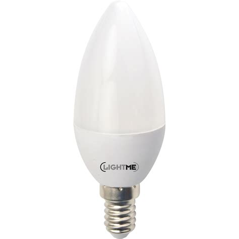 Lightme LED Leuchtmittel E14 Kerzenform 5 W 470 lm 10 8 x 3 7 cm H x Ø