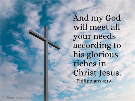 Philippians 4 19 — Verse Of The Day For 04 30 2015