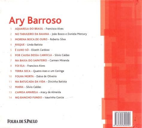 CD COLEÇÃO FOLHA RAÍZES DA MPB 9 ARY BARROSO 7