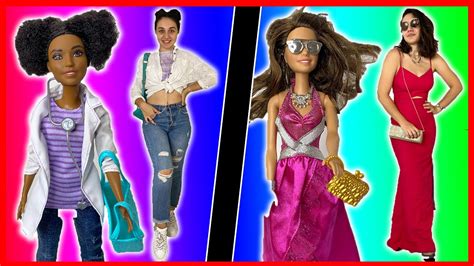 Barbie Vs Buse Abla Komb N Kiyafet Challenge Barbie Le Moda Yari Masi