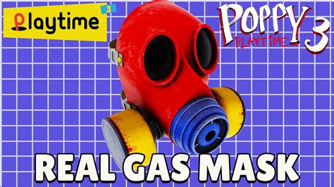 Poppy Playtime Chapter 3 Real Gas Mask Vhs Tape Youtube